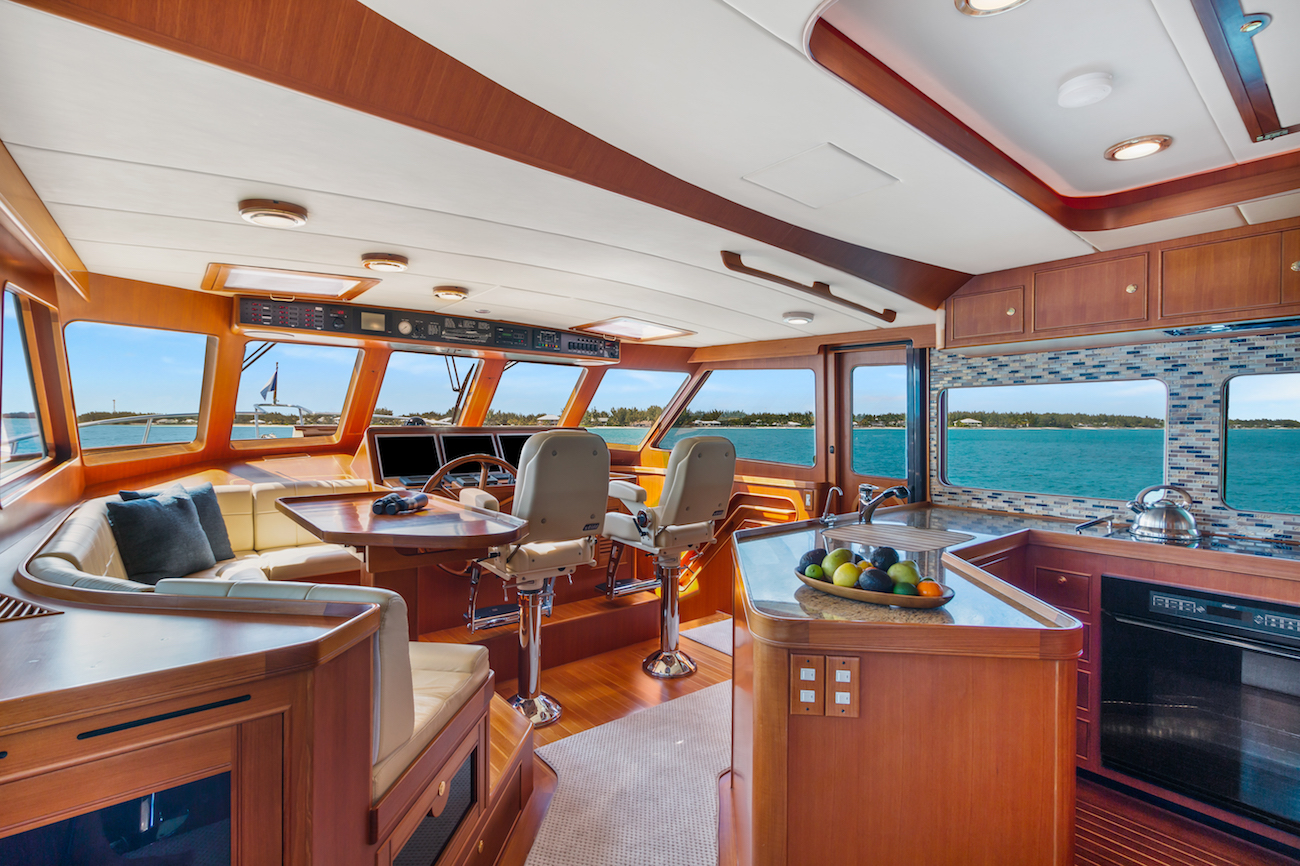 Pilot House Image Gallery Pilot House Aboard Yacht SUPERFUN MY